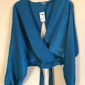 Charlotte Rousse crop top w/ ties